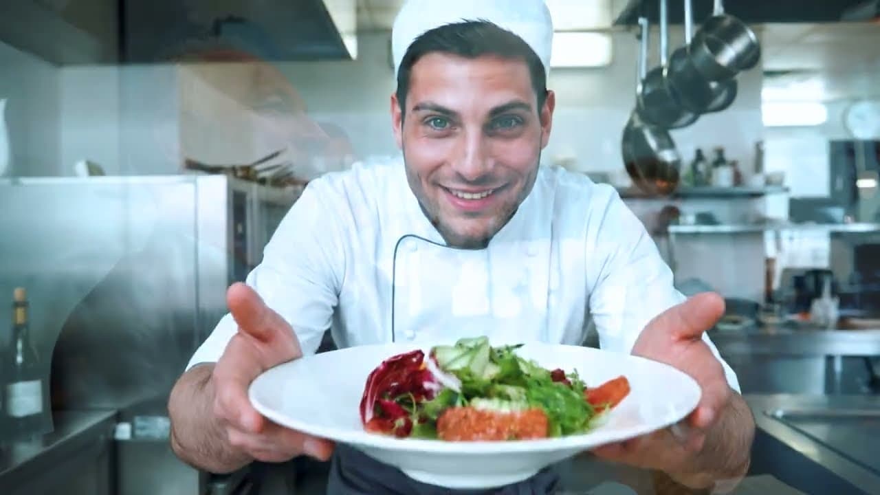 aivideos.co — replacing a $25K commercial budget — Brand commercial for aivideos.co. The same character carried through a rapid sequence of broadcast-quality scenes — kitchen, dealership, clinic, retail — making the case that AI-native production hits the same quality bar as a full crew at a fraction of the cost.